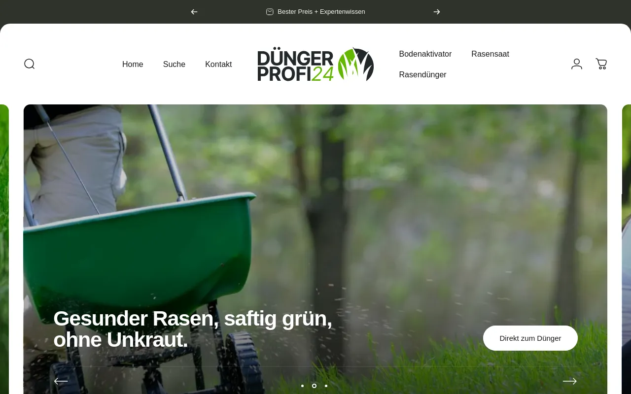 Düngerprofi24 screenshot