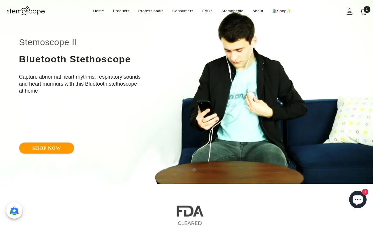 Stemoscope screenshot