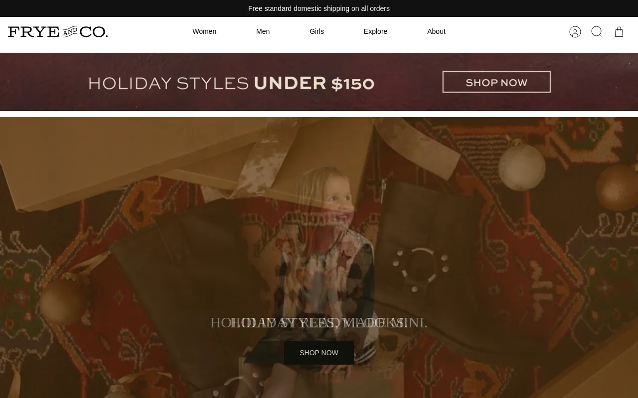 Frye & Co screenshot