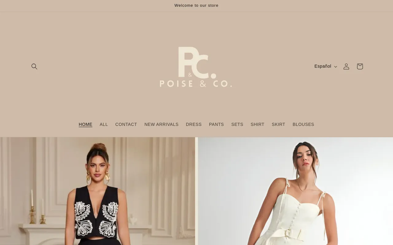 Poise & Co LLC screenshot