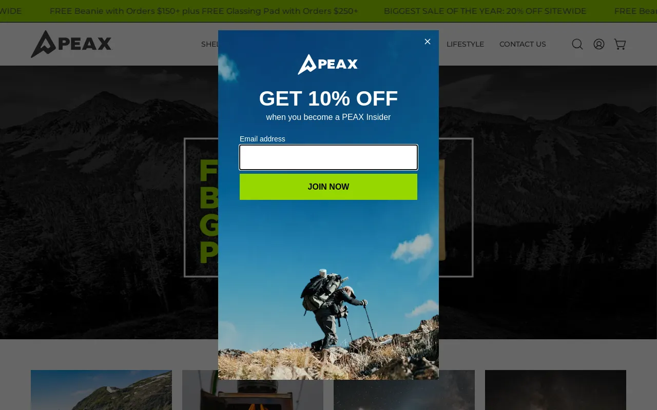 PEAX Equipment screenshot