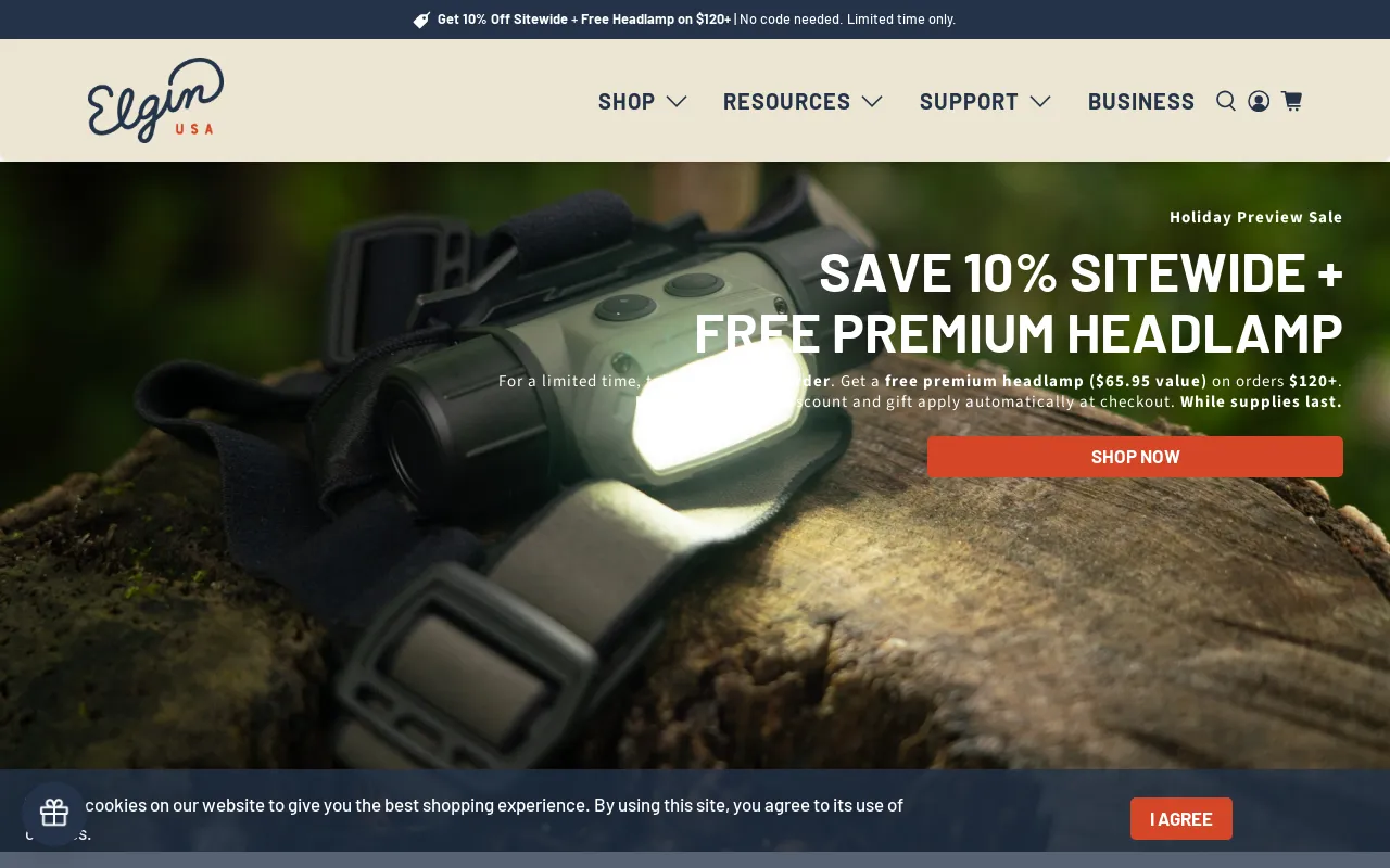 Elgin® USA screenshot