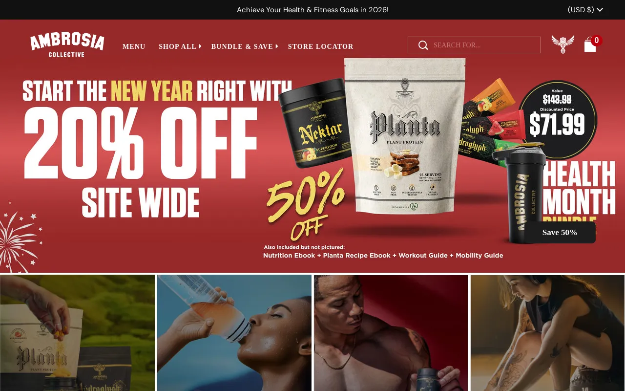 Ambrosia Collective screenshot