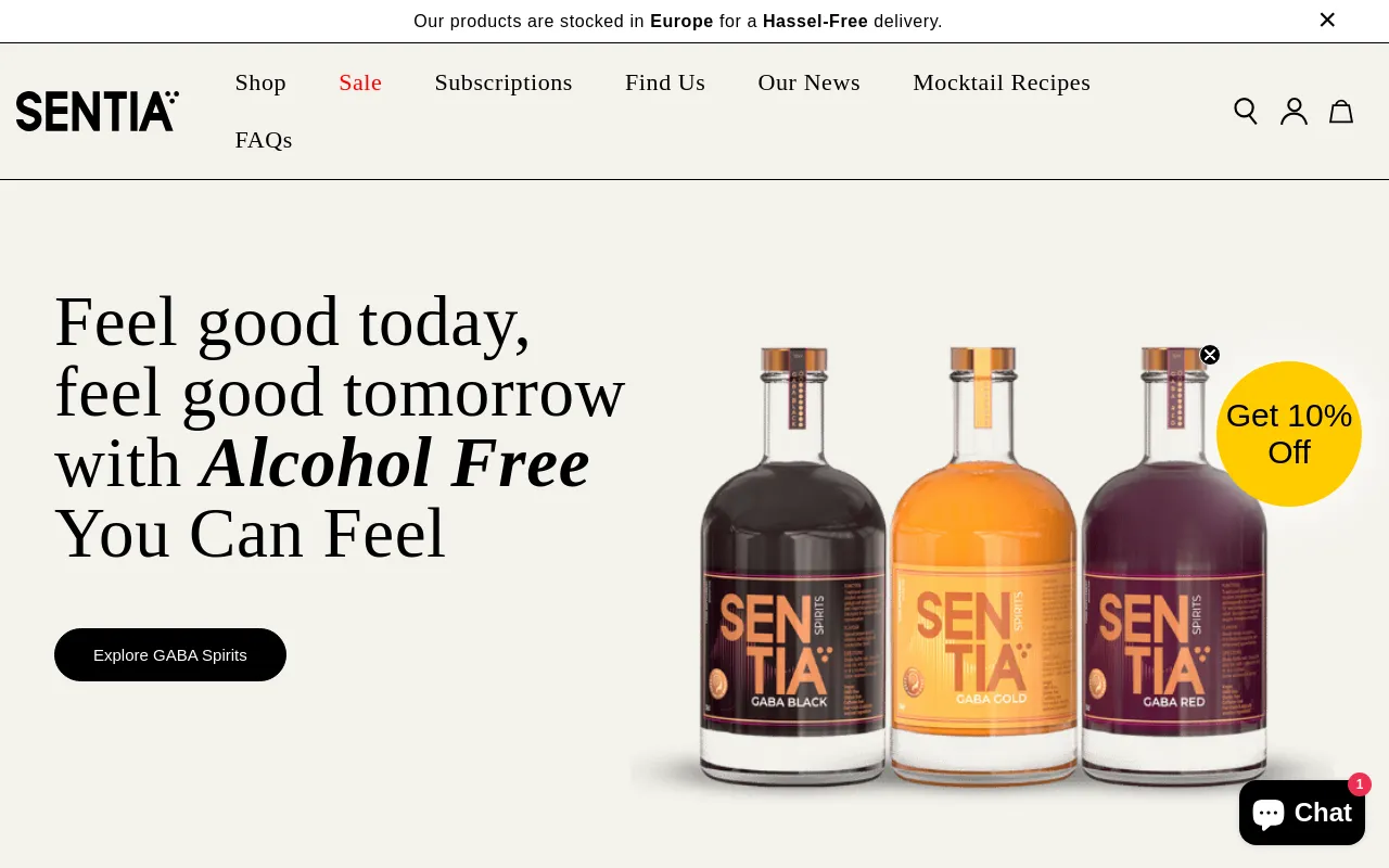 Sentia Spirits screenshot