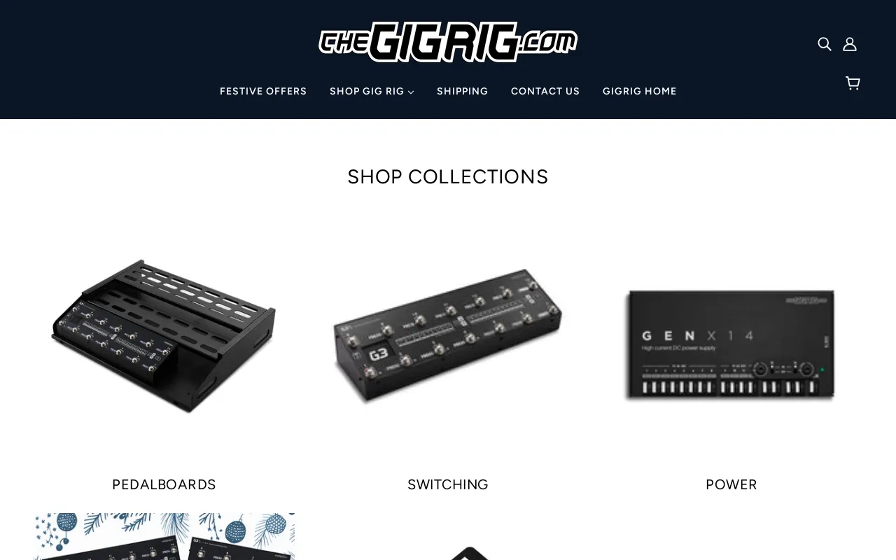 The GigRig Shop screenshot