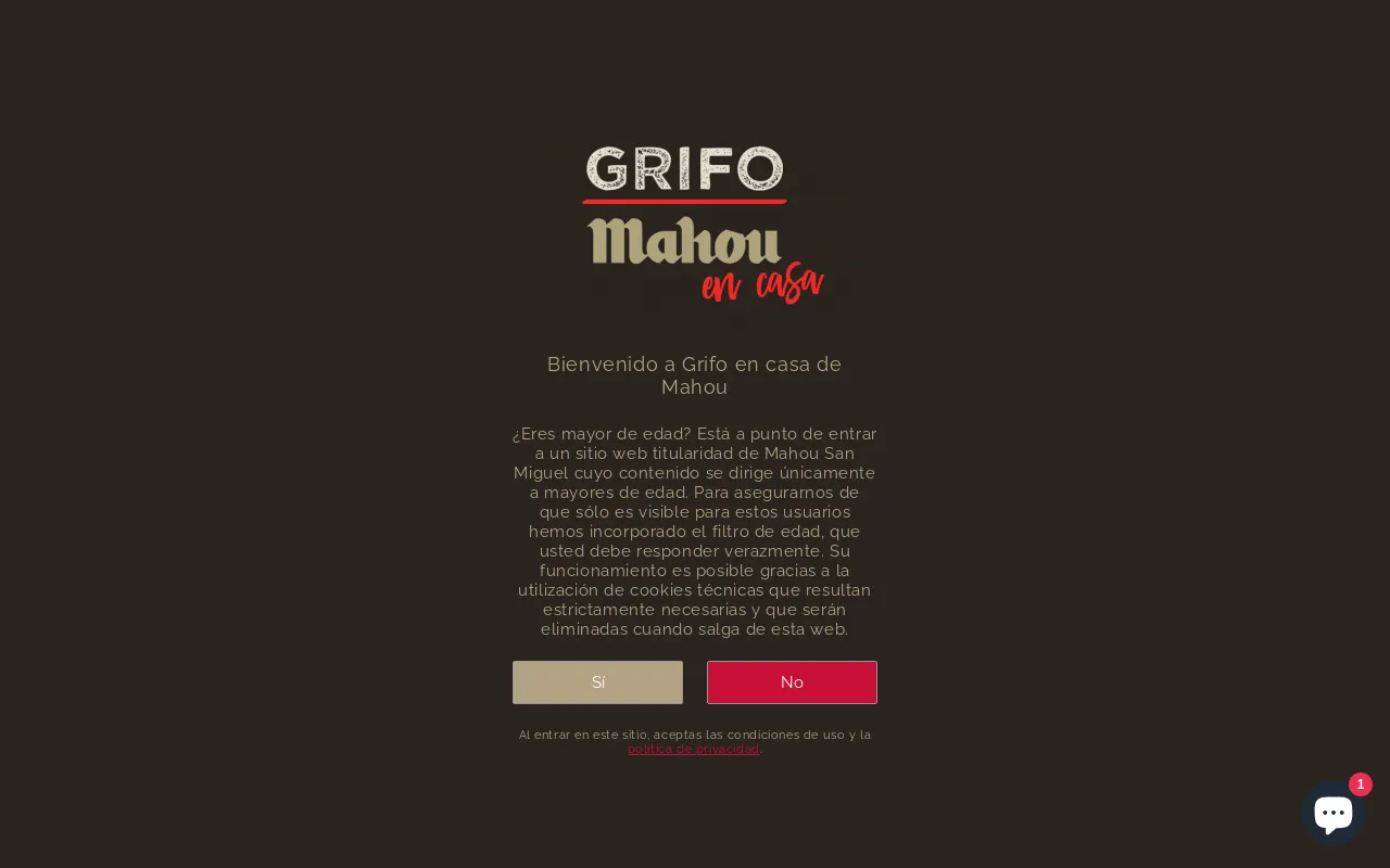 Grifo Mahou en casa screenshot