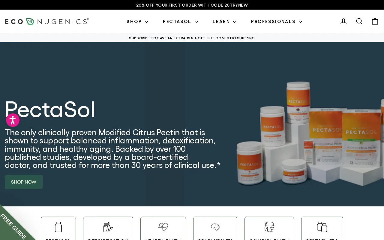 ecoNugenics screenshot