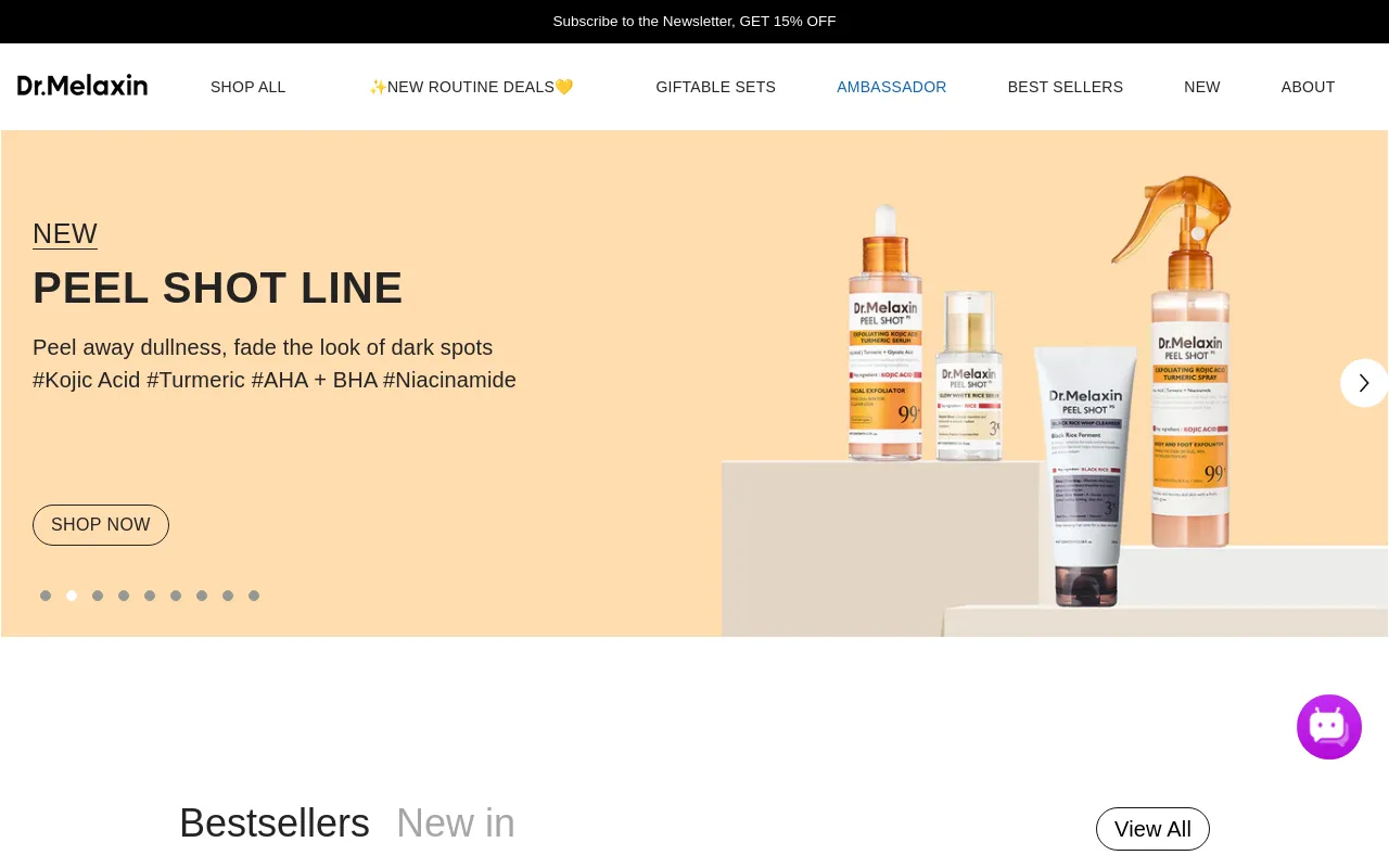 Dr.Melaxin.us screenshot