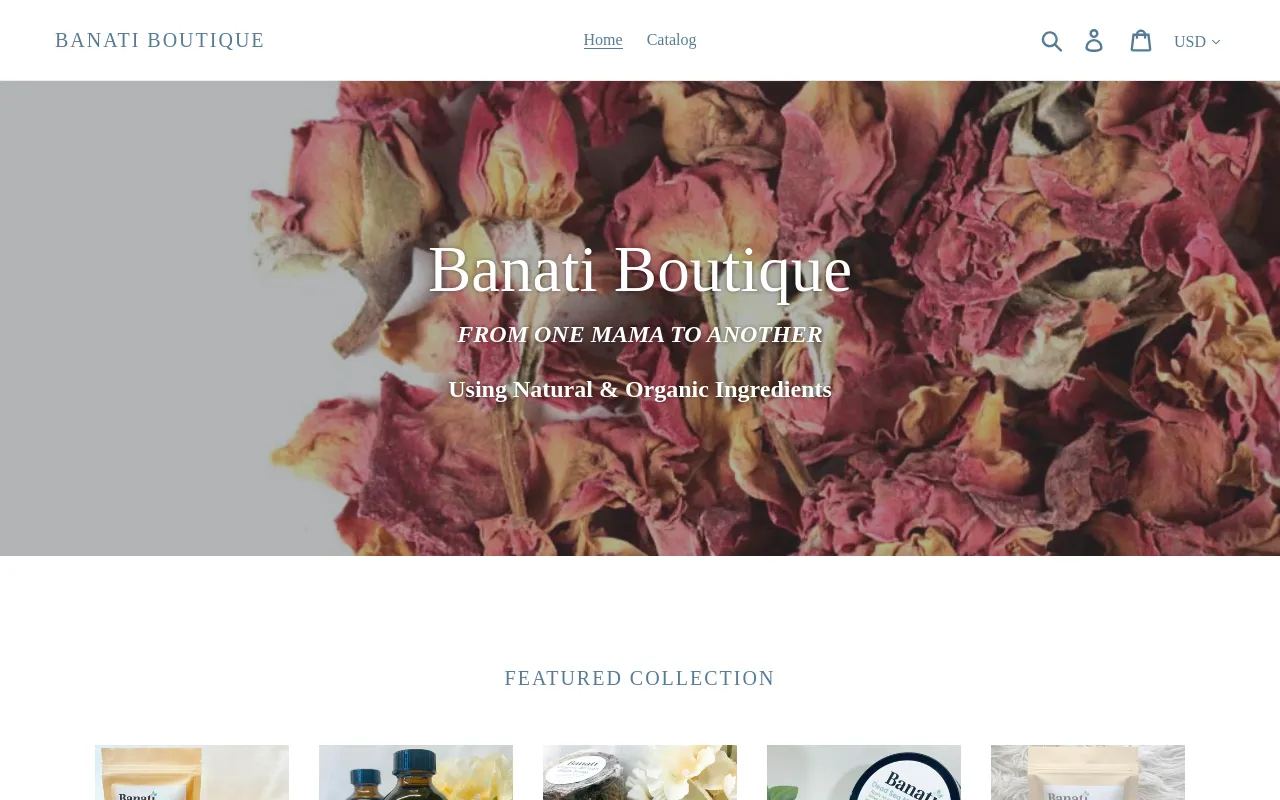Banati Boutique screenshot