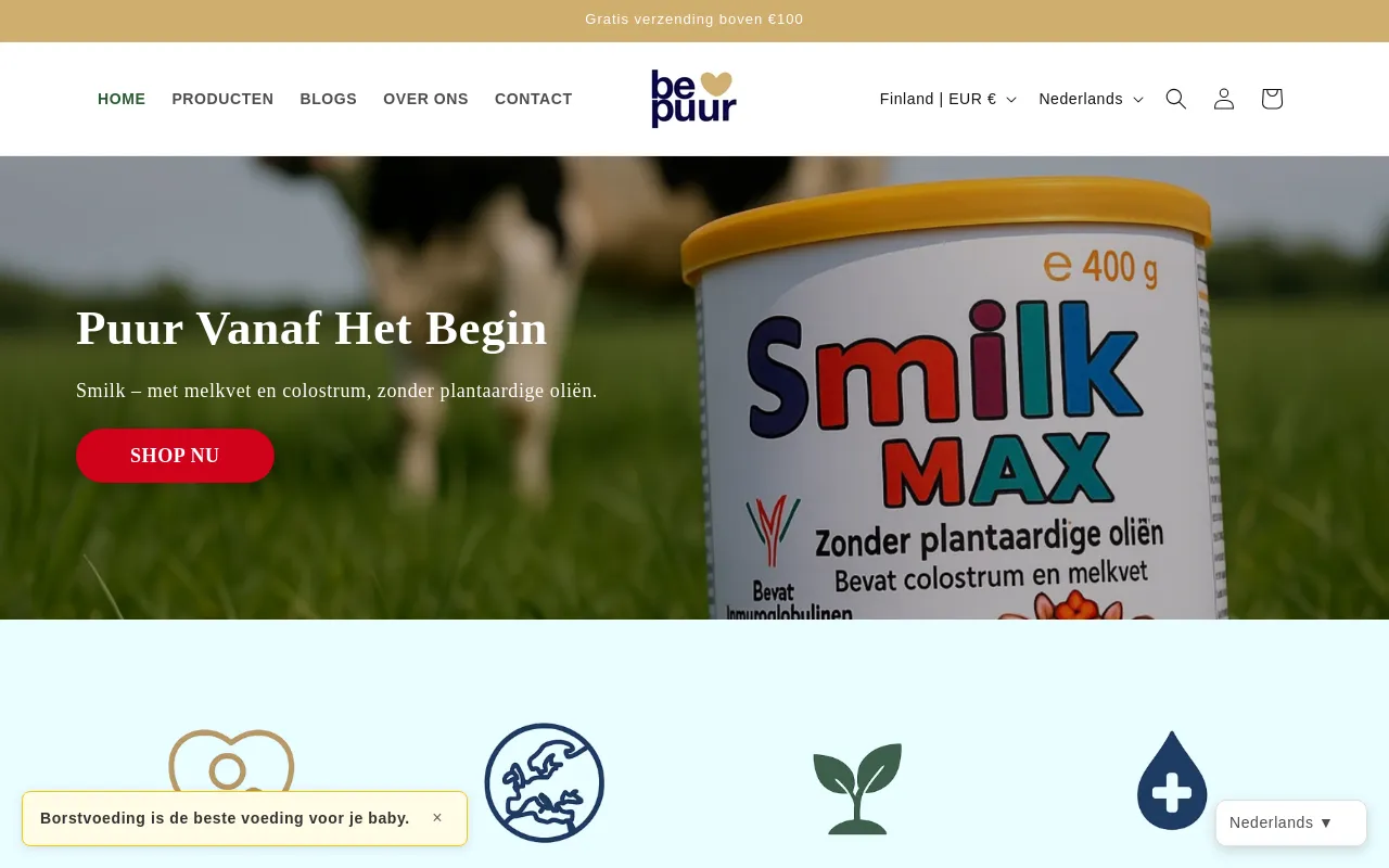 bepuur.com screenshot