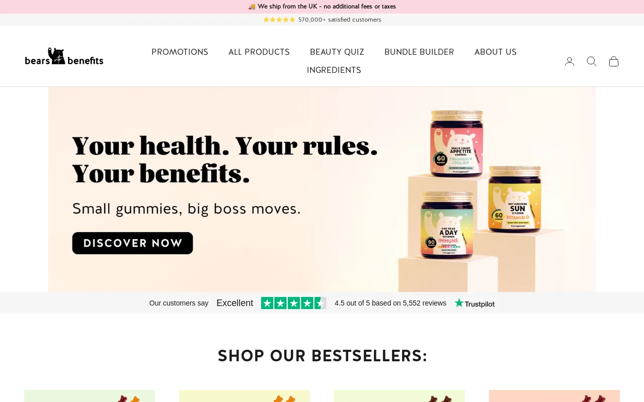 Bears with Benefits UK screenshot