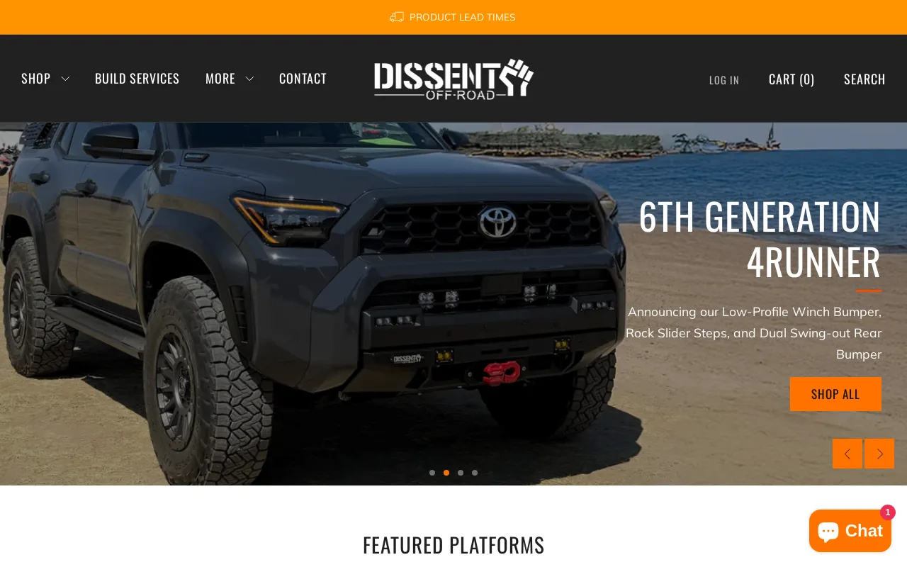 Dissent Off-road screenshot