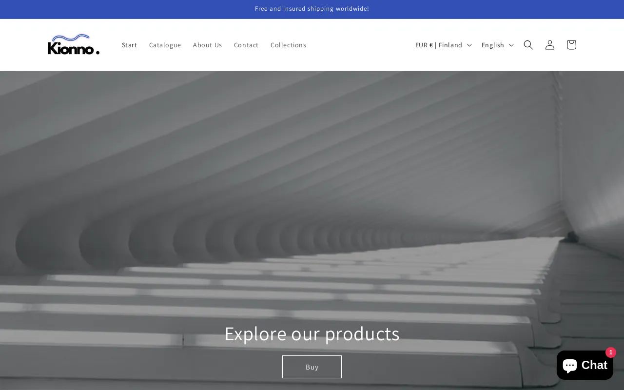 KIONNO website screenshot