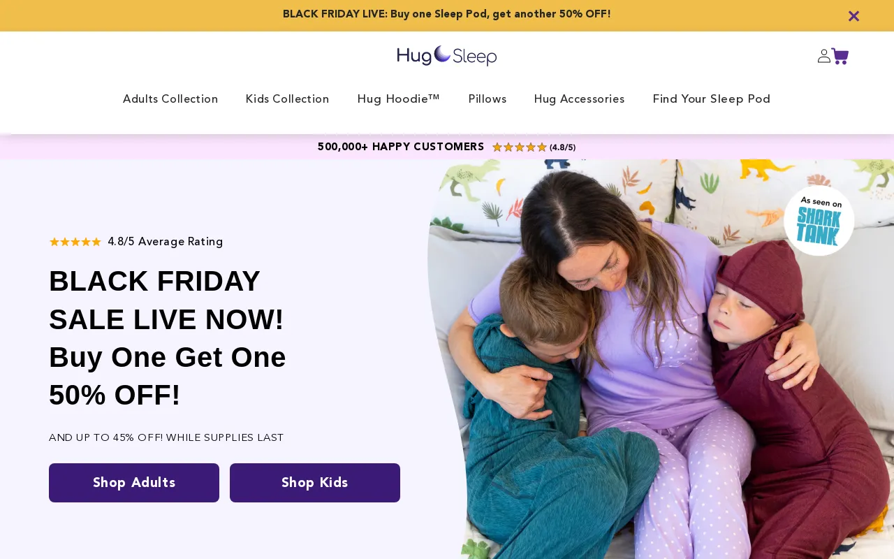 Hug Sleep Inc. screenshot