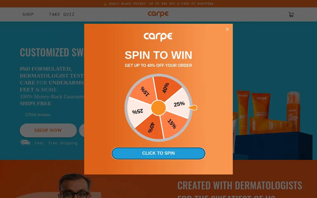Carpe screenshot