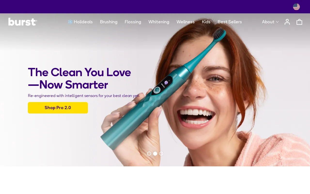 BURST Oral Care screenshot