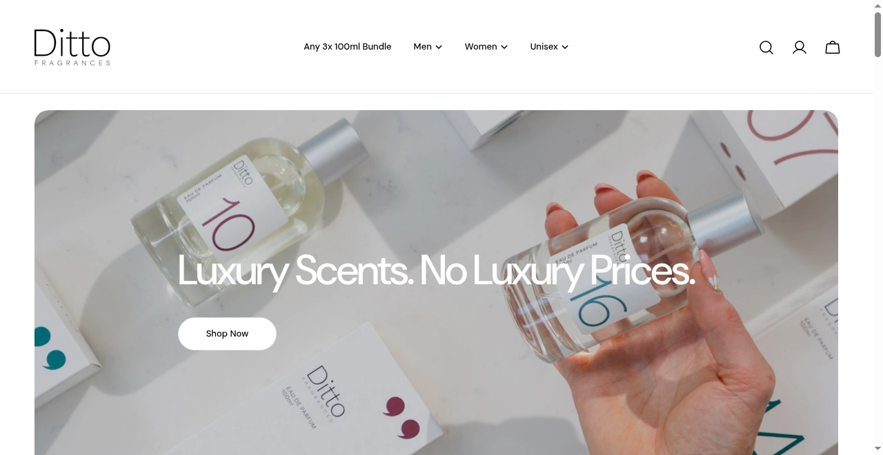 Ditto Fragrances screenshot