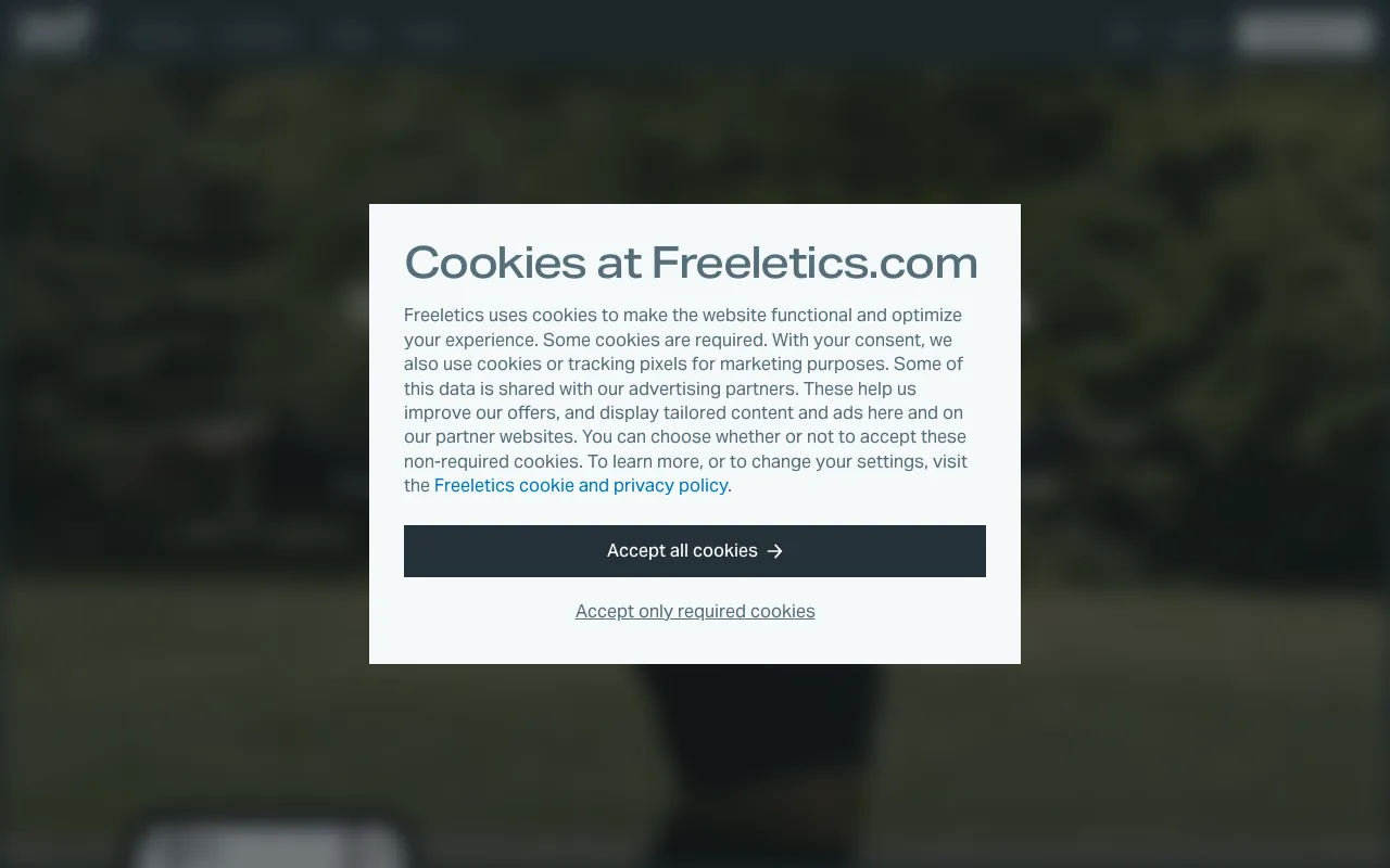 Freeletics Store screenshot