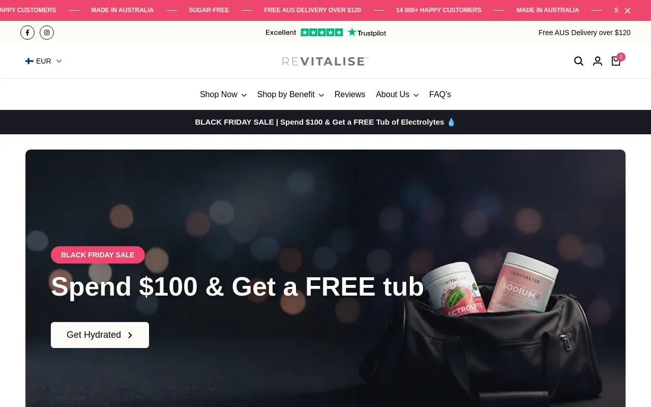 ReVitalise Daily Electrolytes screenshot