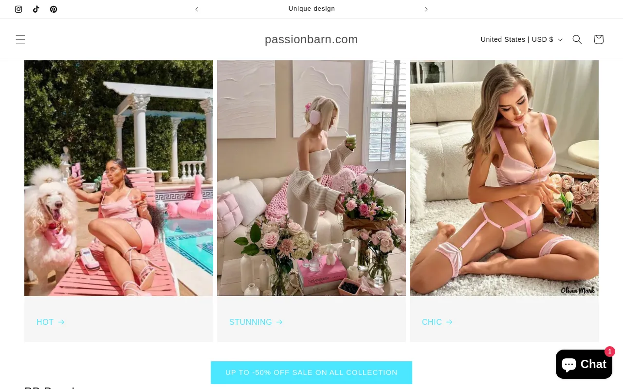 passionbarn.com screenshot