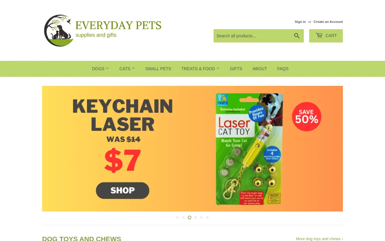 Everyday Pets NZ screenshot