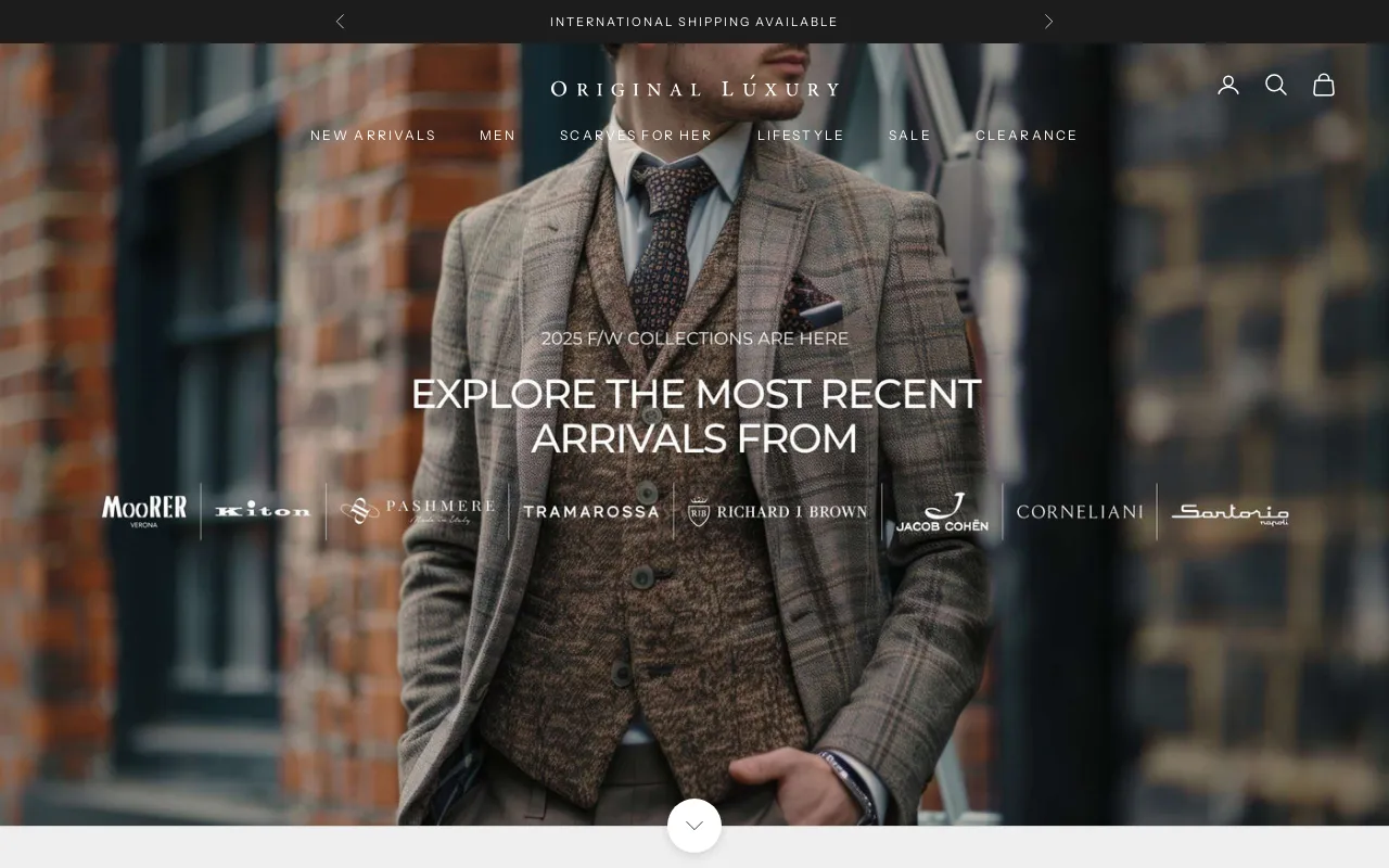 OriginalLuxury Inc. screenshot