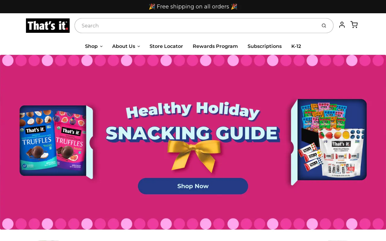 That's it. Nutrition screenshot