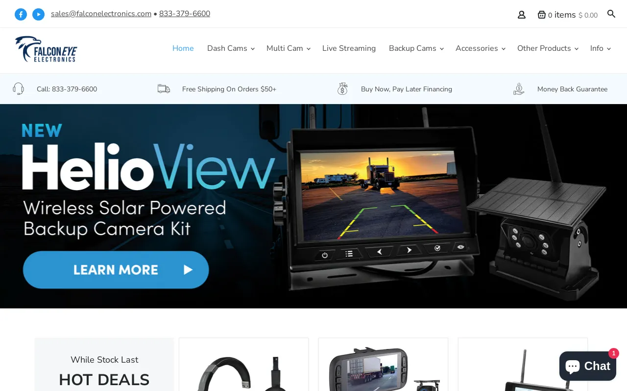 Falcon Electronics LLC screenshot