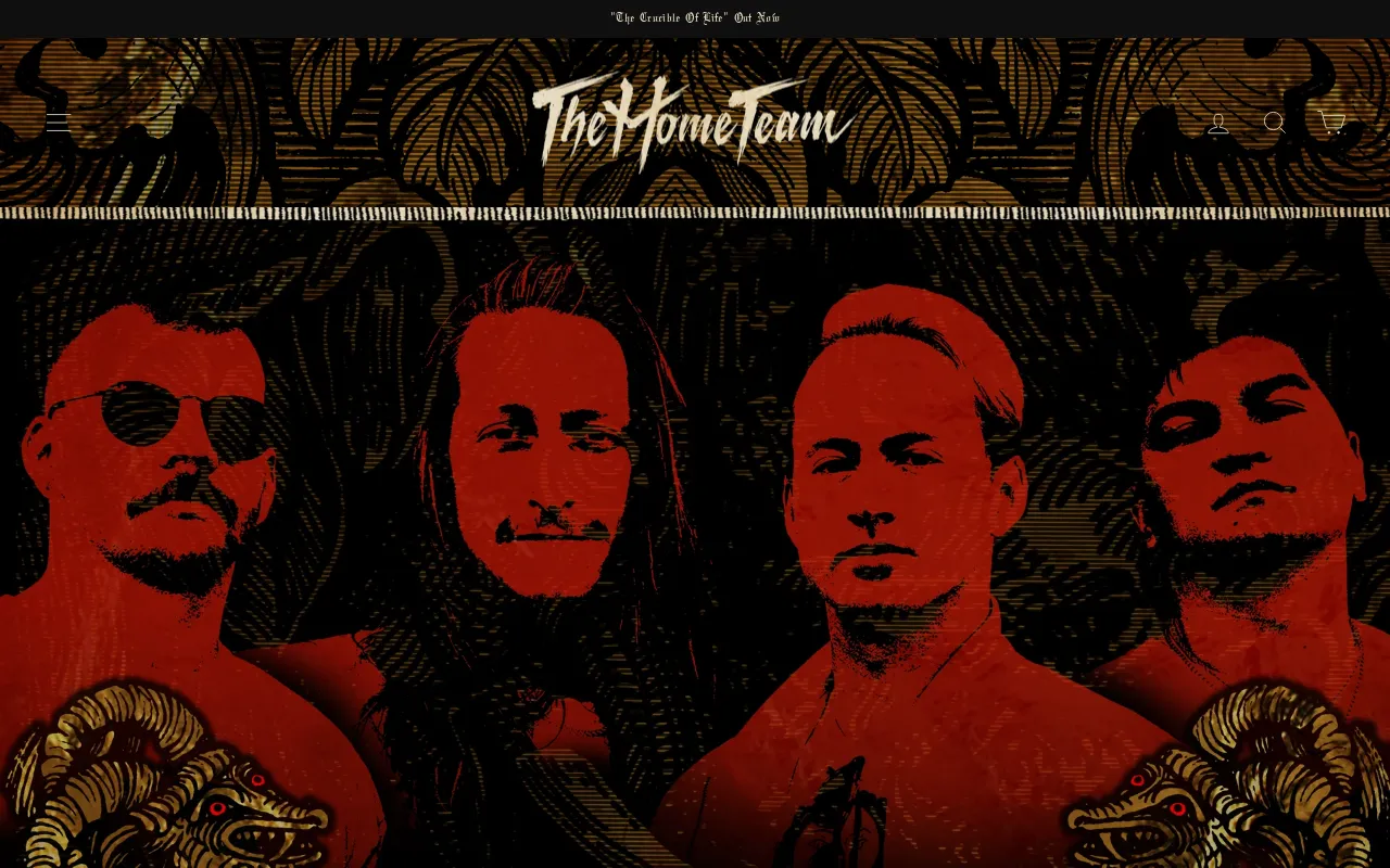 The Home Team Merch screenshot