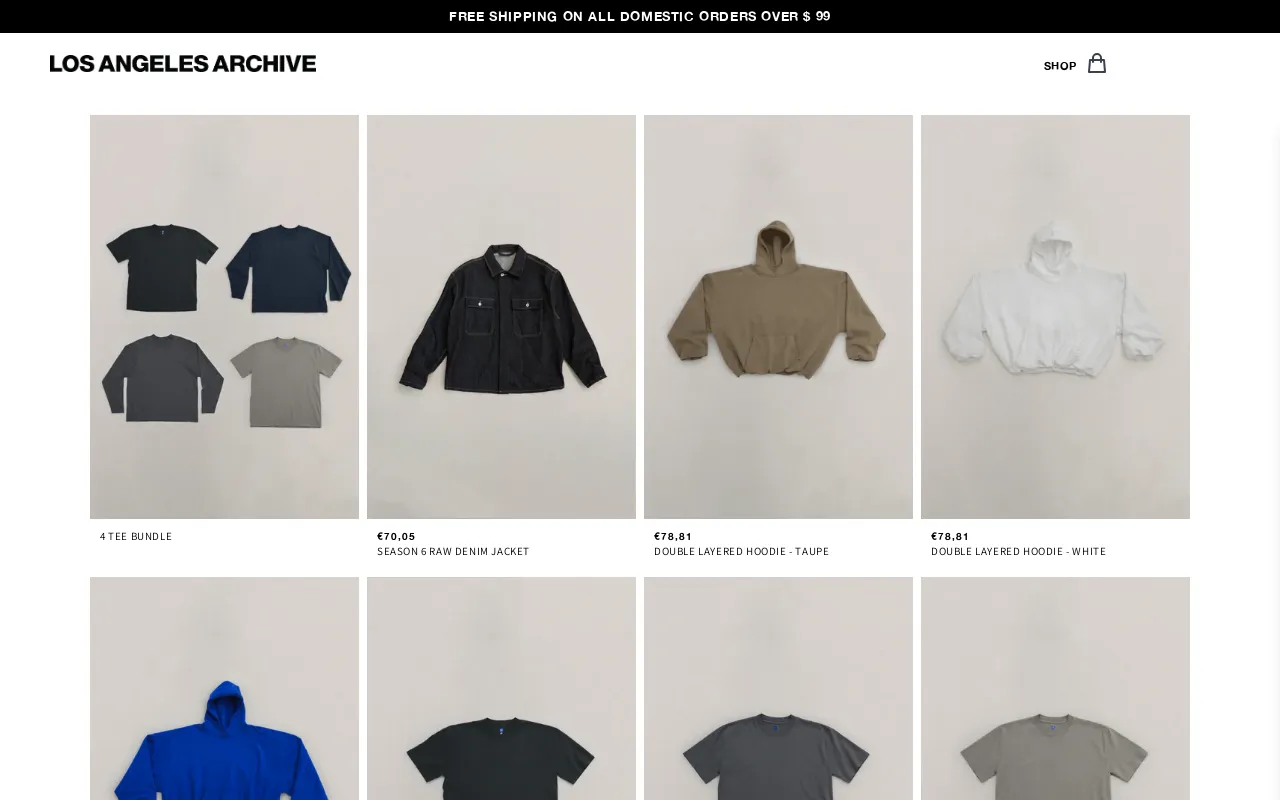 Los Angeles Archive screenshot