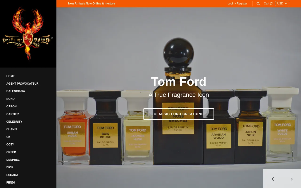 perfumepawn.com – Daniel Zimmerman screenshot