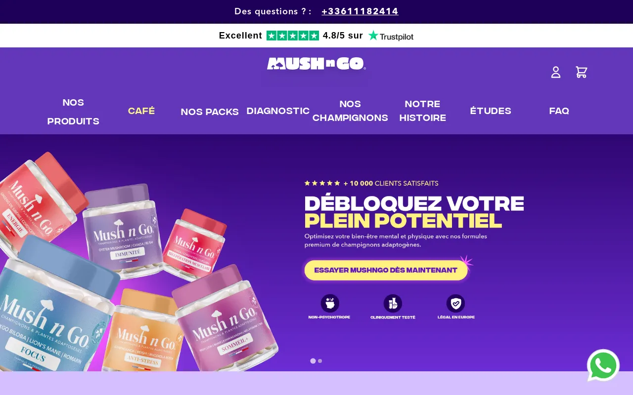 Mushngo screenshot