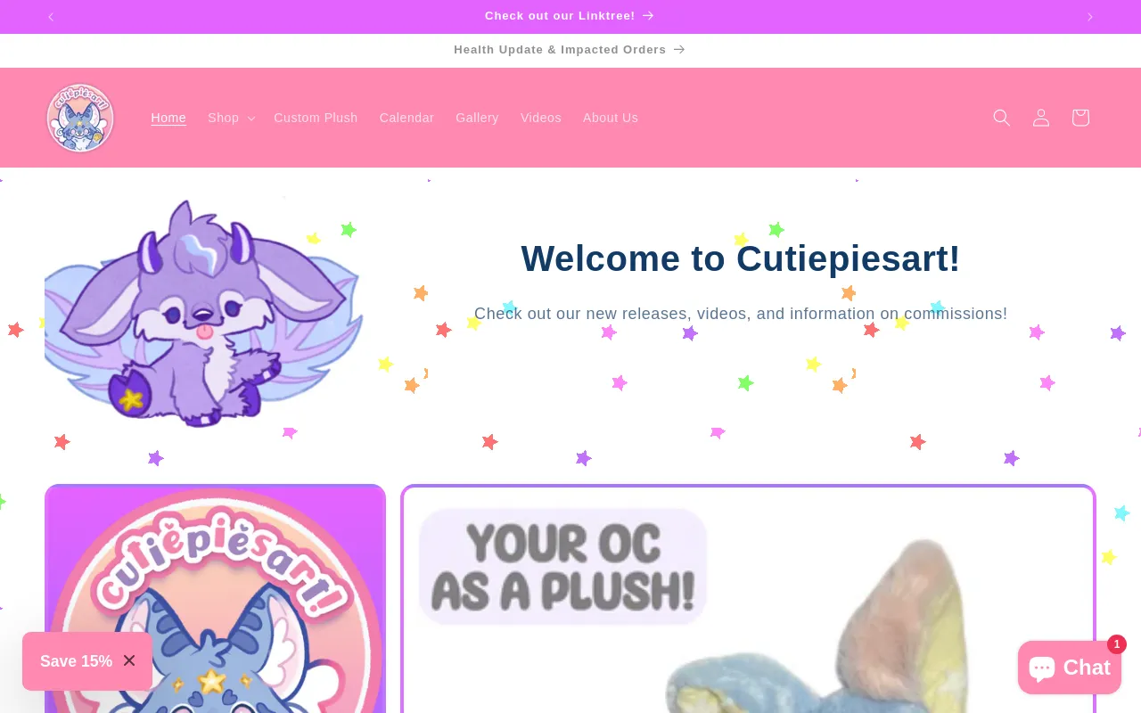 cutiepiesart screenshot