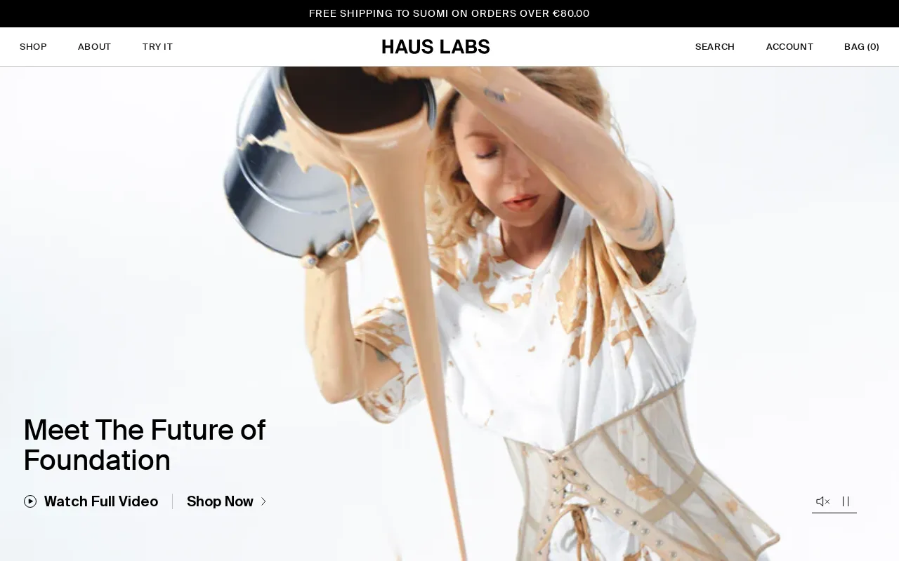 Haus Labs screenshot