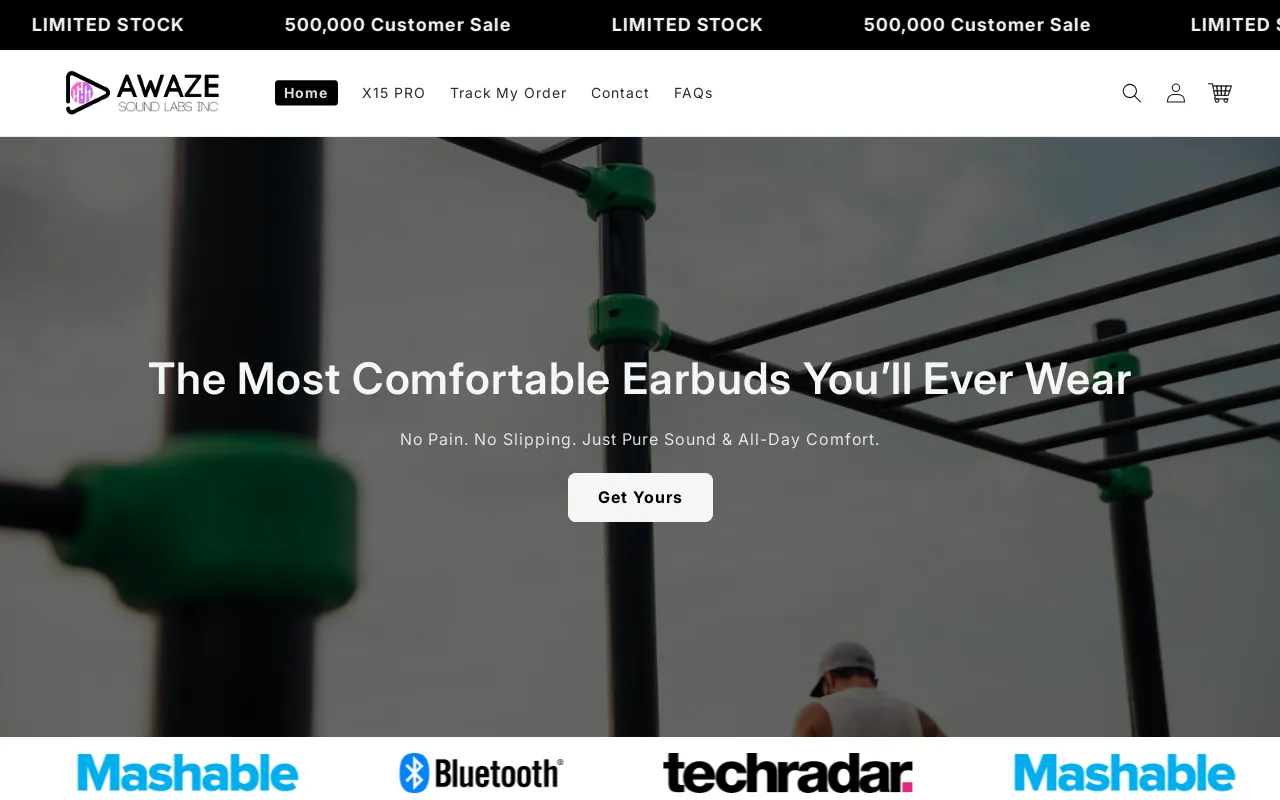 Awaze Labs screenshot