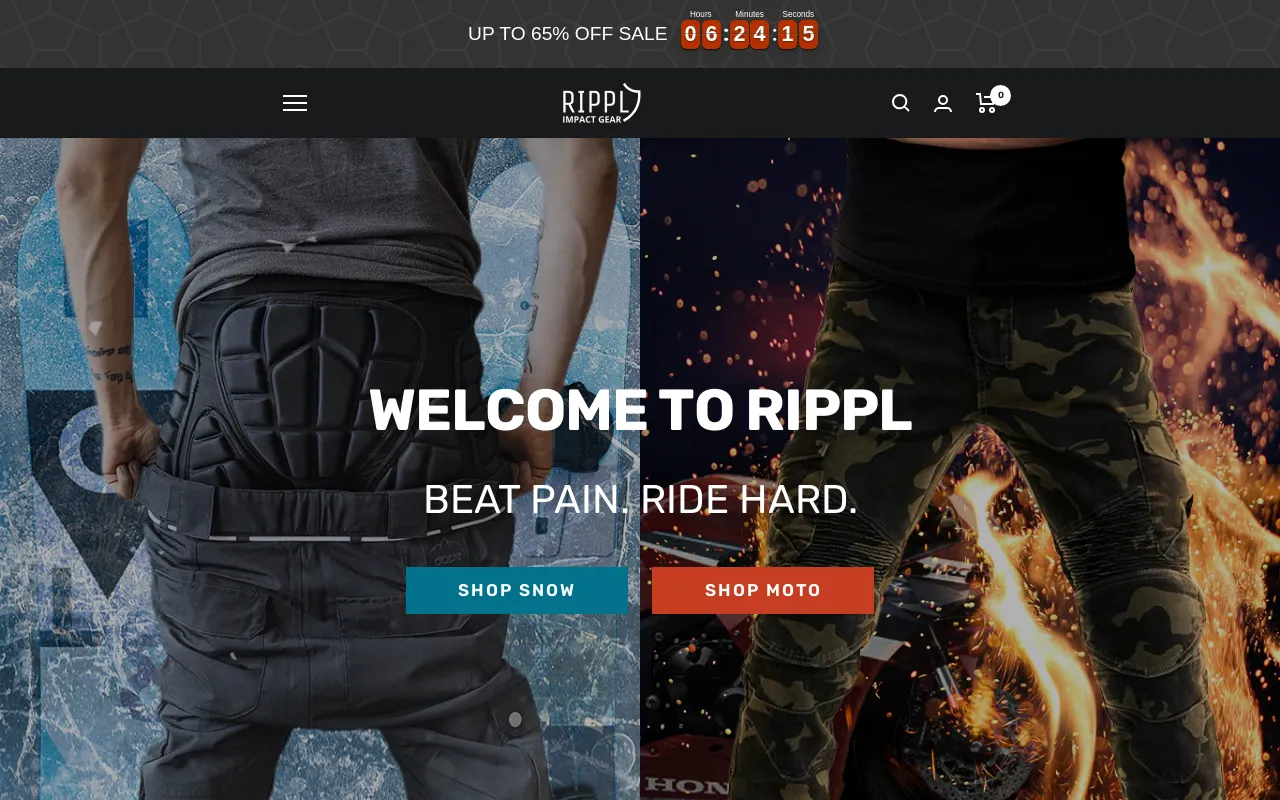 Rippl Impact Gear screenshot