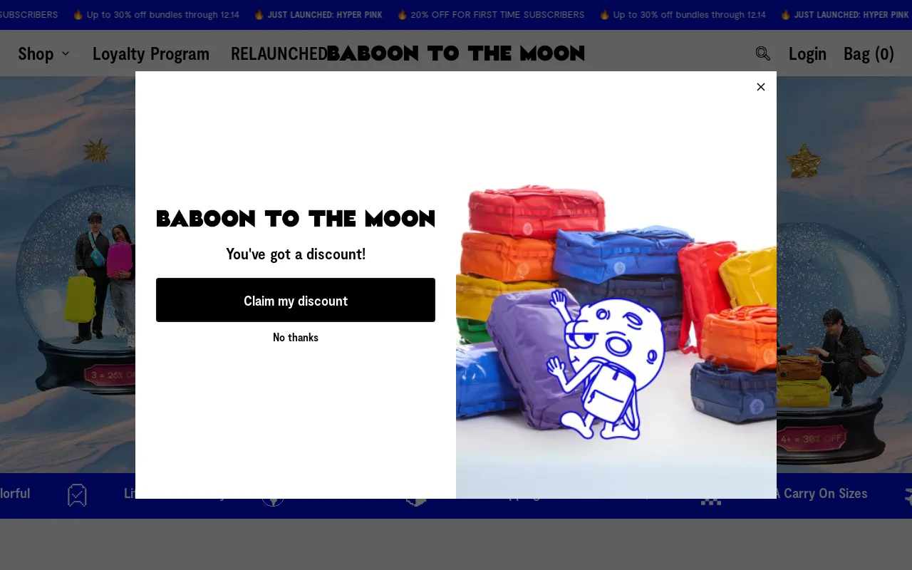 BABOON TO THE MOON screenshot