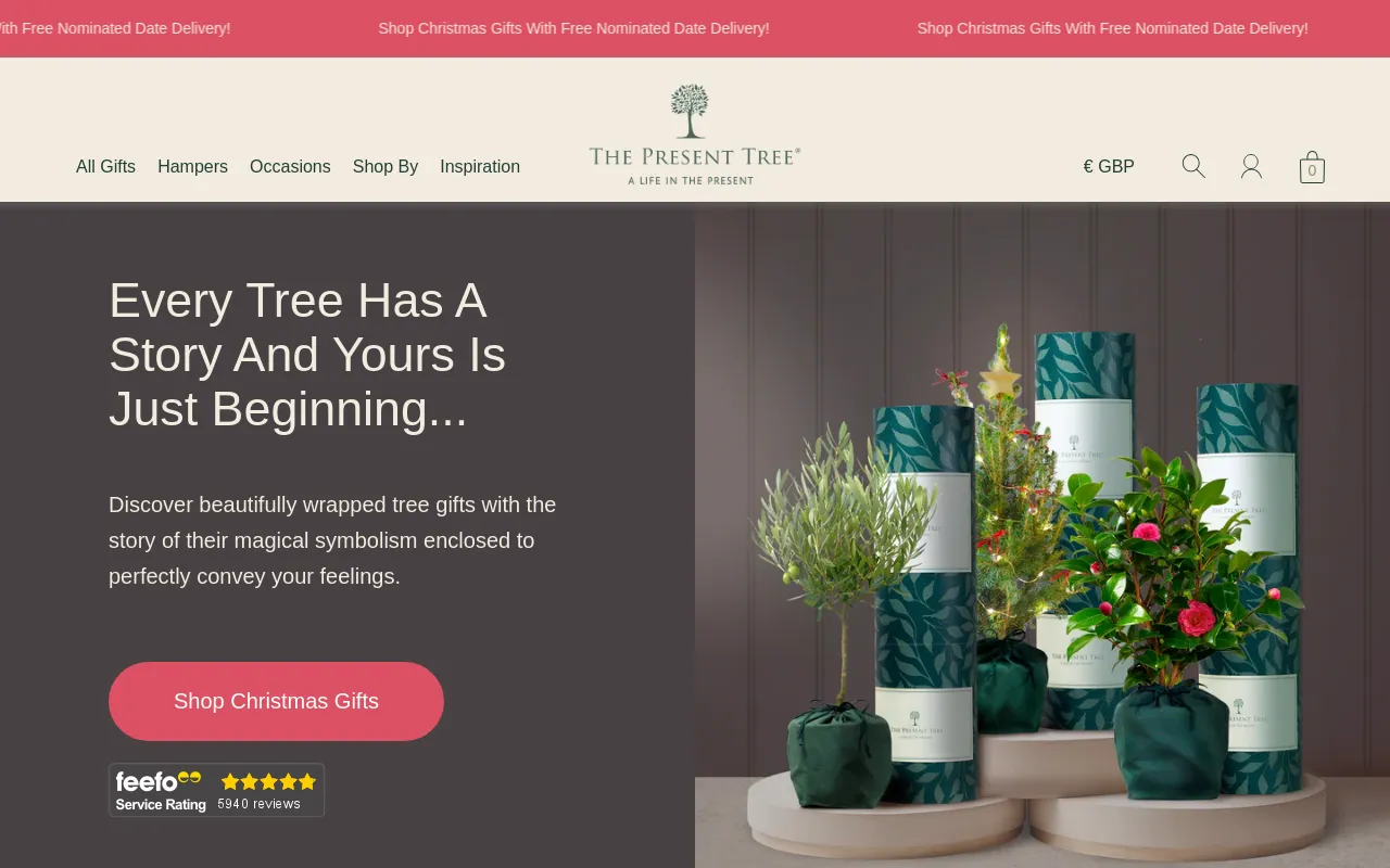 The Present Tree screenshot
