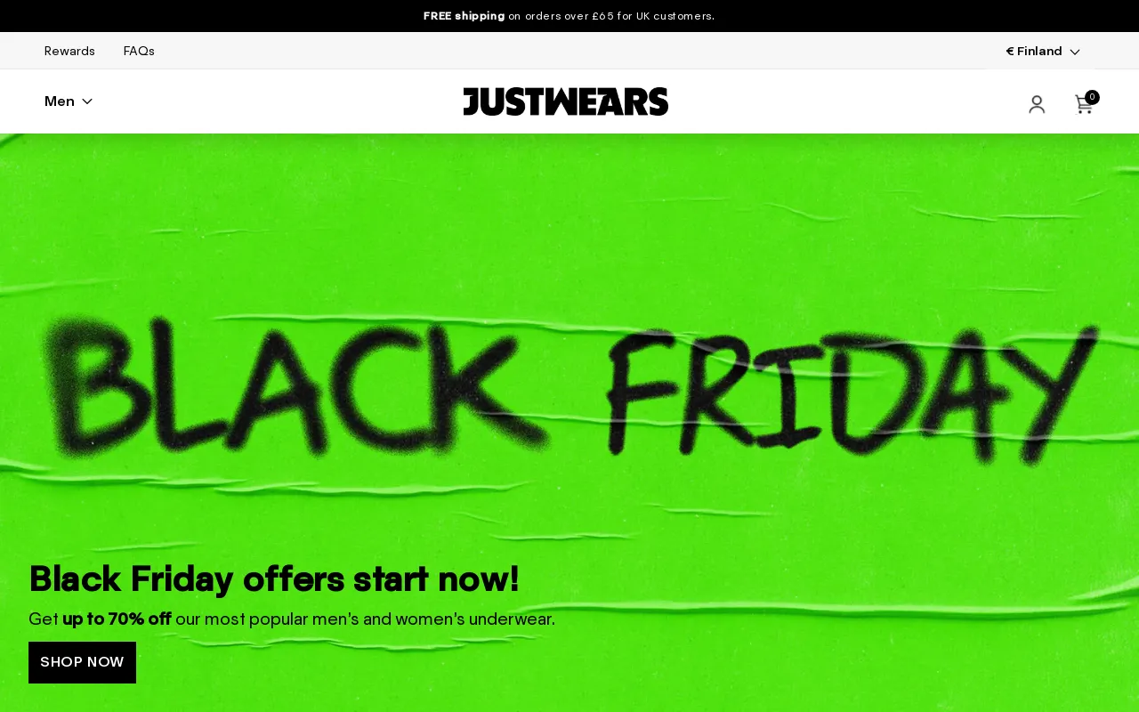 JustWears screenshot