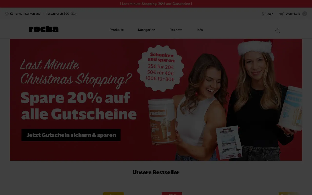 Rocka Nutrition screenshot