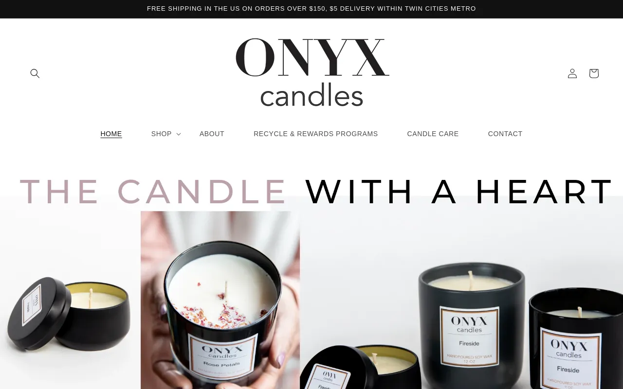 Onyx Candles screenshot