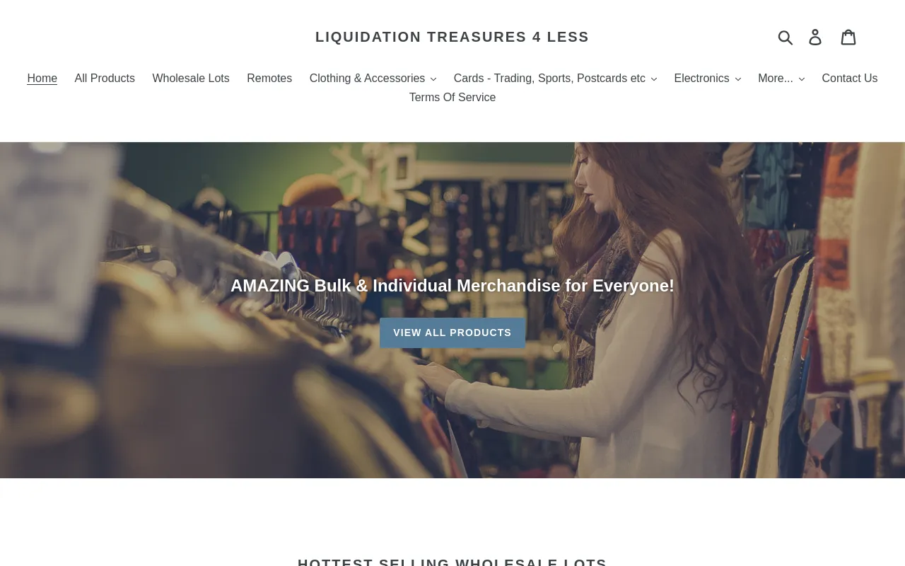 Liquidation Treasures 4 Less screenshot