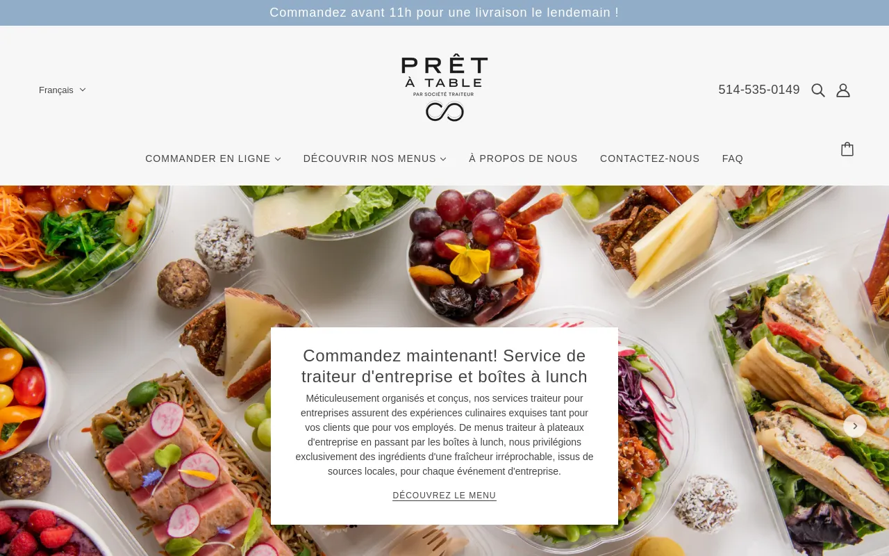 Prêt à Table screenshot