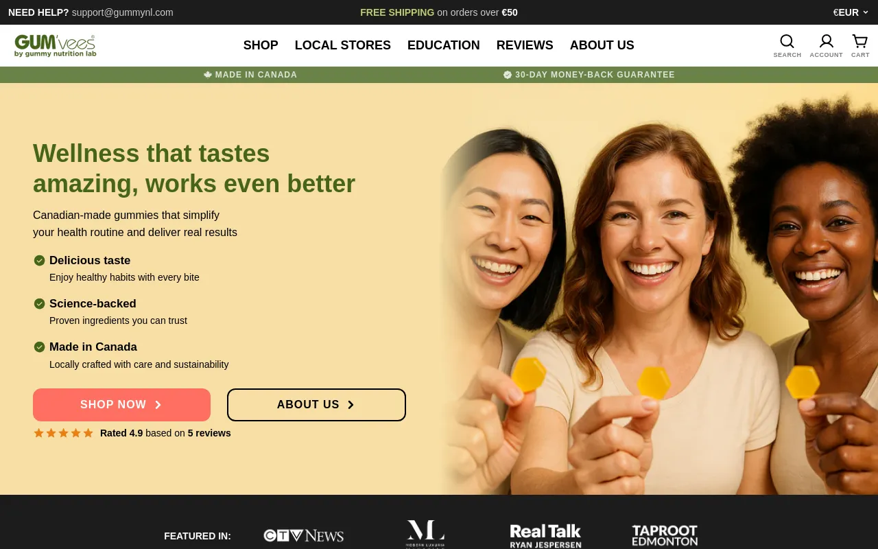 GUMvees by Gummy Nutrition Lab screenshot