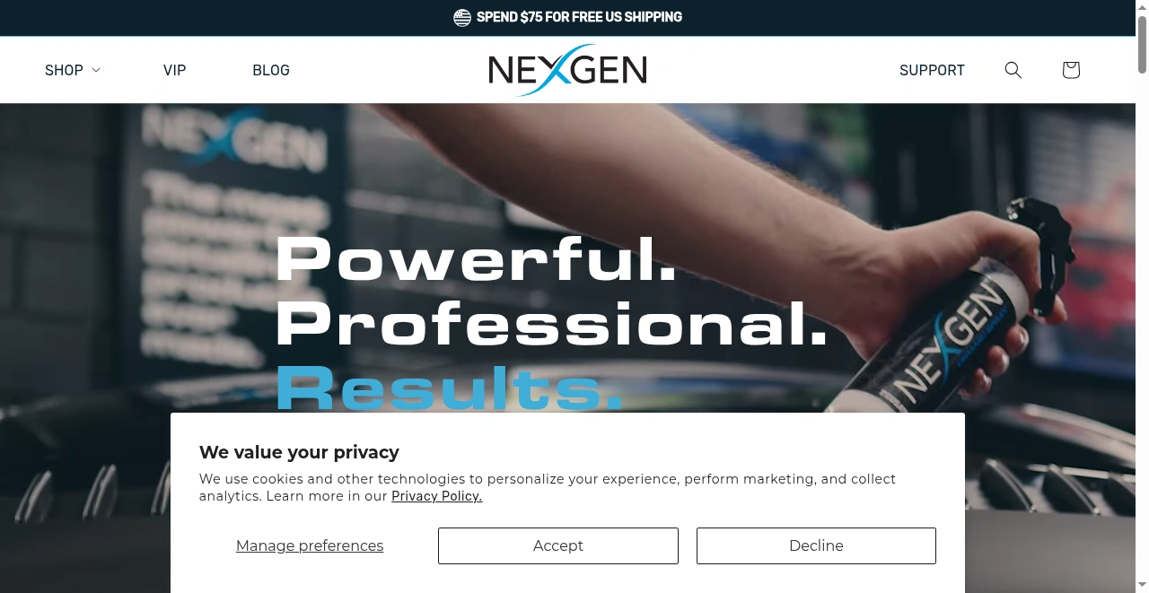 Nexgen screenshot