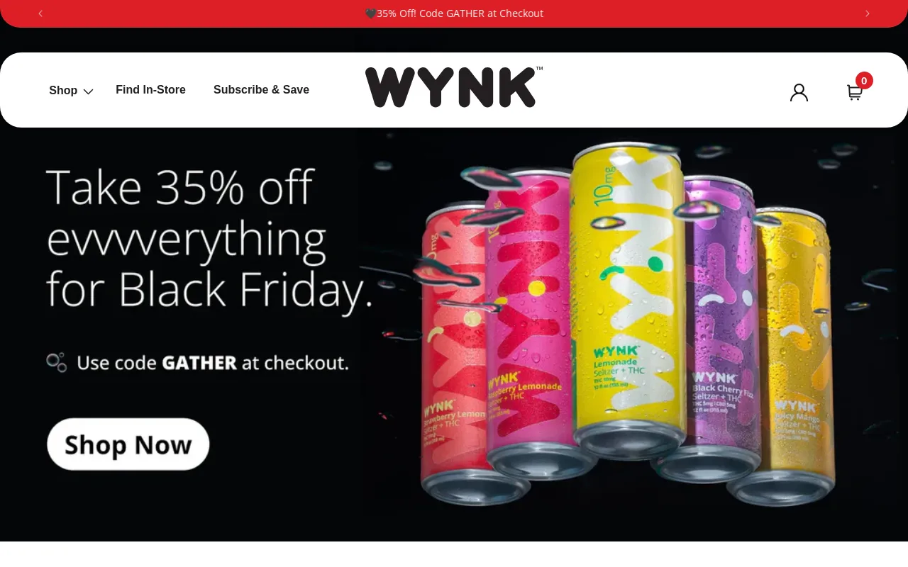 Wynk Seltzer + THC screenshot