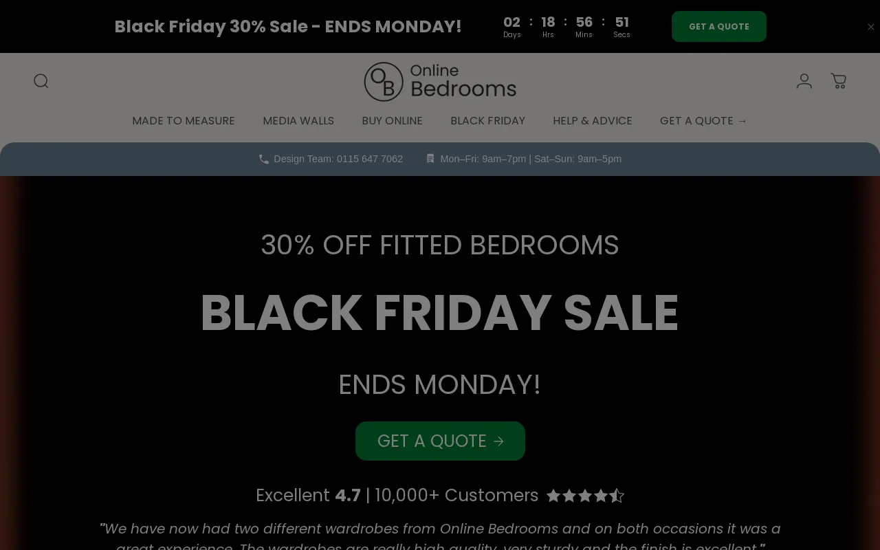 Online Bedrooms screenshot