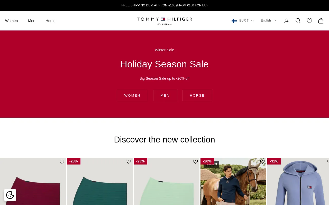 Tommy Equestrian European screenshot