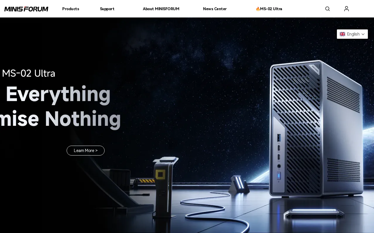 MINISFORUM screenshot