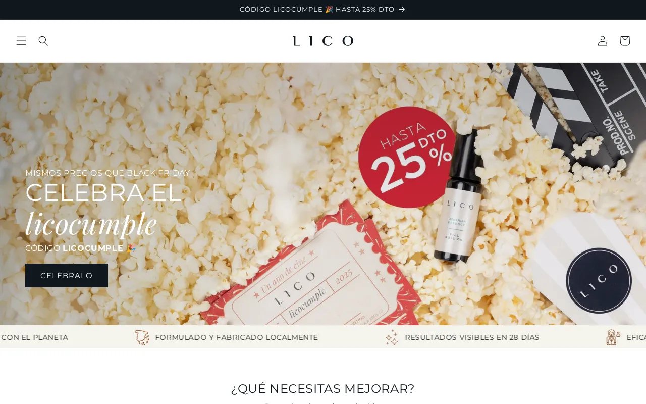 LICO Cosmetics screenshot